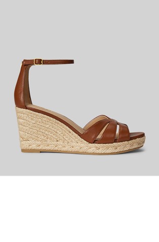Nellie Nappa Leather Espadrille