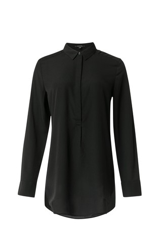 Lonng blouse made of chiffon