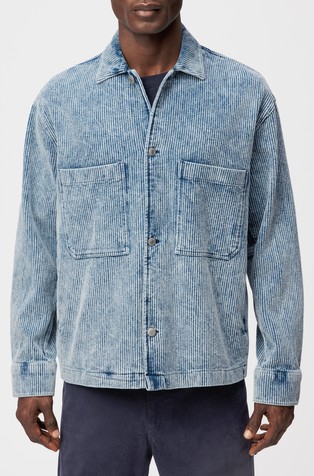 Overshirt in corduroy