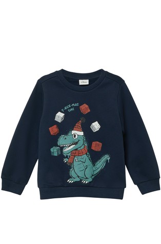 Cozy sweatshirt with x-mas front print
