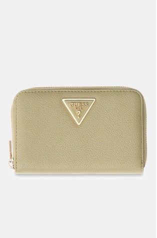 Laurel II zip-around faux-leather wallet