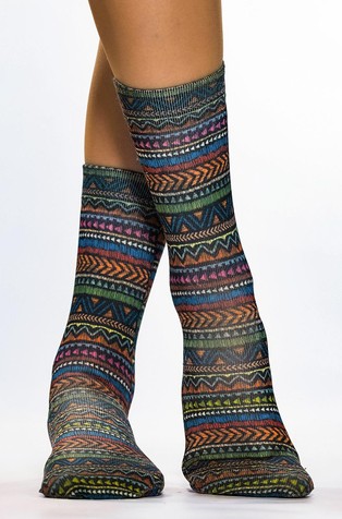 Woven ženske nogavice