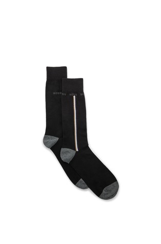 Two-pack of cotton-blend socks