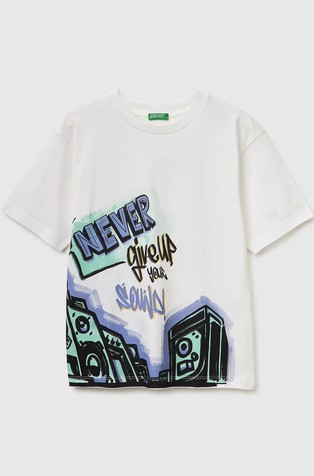 Majica iz organskega bombaža s potiskom