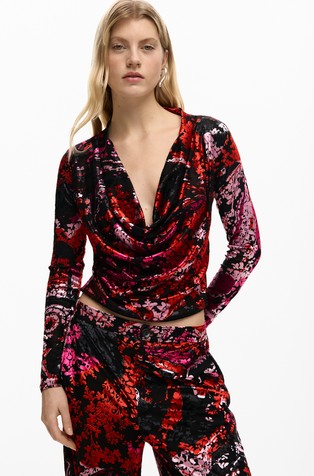 Majica z vzorcem oblikovalca Christiana Lacroixa