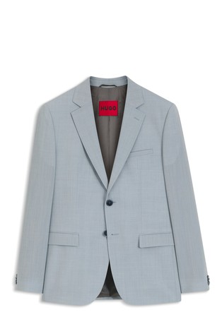 Extra-slim-fit suit jacket in wool-blend