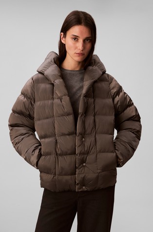 Puffer Jacket with Hood