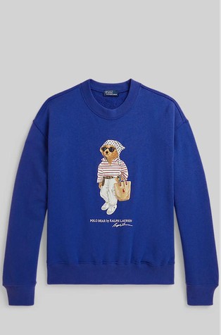 Polo Bear pulover s flisirano notranjostjo