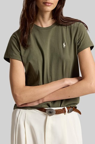 Classic fit Cotton Jersey Crewneck Tee