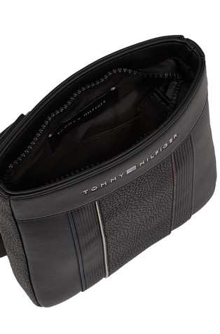 TOMMY HILFIGER Logo torba za čez ramo Črna - Black 3