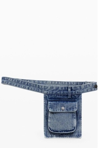Denim torbica za okrog pasu