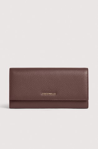 Metallic Leather Wallet