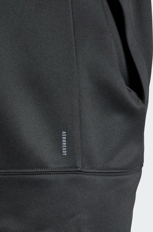 ADIDAS Game and Go pulover s kapuco in flisirano notranjostjo Črna - Black 7
