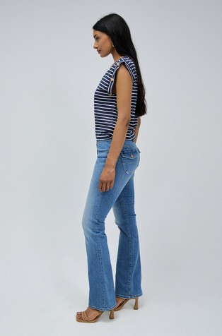 SALSA JEANS Wonder Push Up jeans hlače Modra - Blue 2