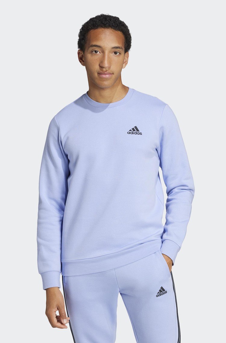 ADIDAS Feelcosy Essentials pulover s flisirano notranjostjo Škrlatna - Purple 