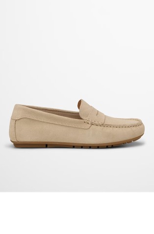 Moccasin in suede