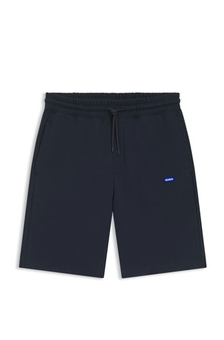 Bombažne kratke hlače z logo našitkom
