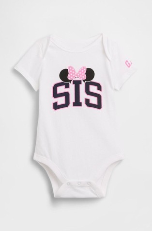 babyGap × Disney bodi s kratkimi rokavi za dojenčke