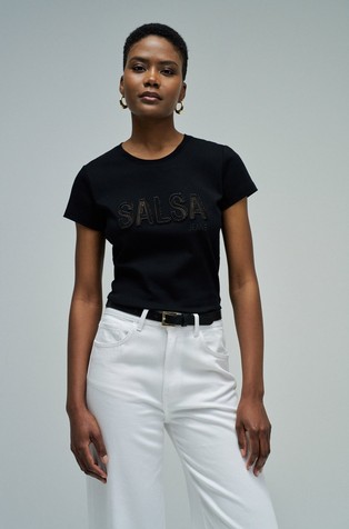 T-shirt with branding