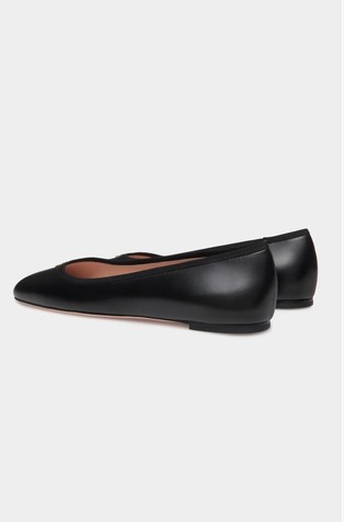BALLY Balerinke iz nappa usnja Črna - Black 3