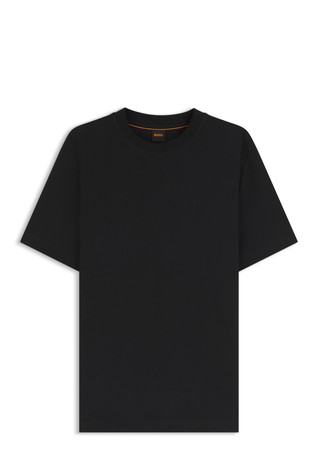 Cotton T-shirt with embroidered logo