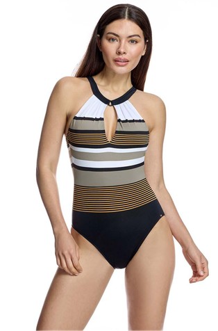 Enodelne kopalke s črtastim vzorcem