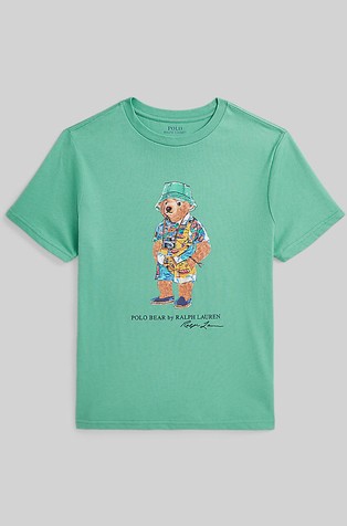 Polo Bear majica s kratkimi rokavi iz bombažnega jerseya