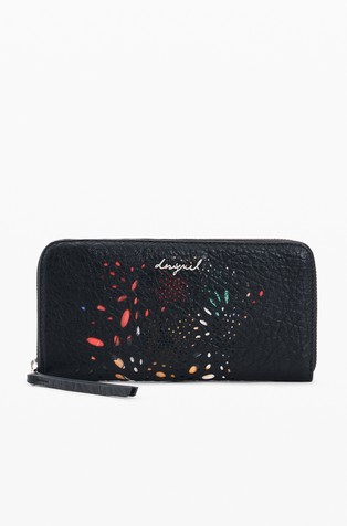 Denarnica iz umetnega usnja s perforacijami