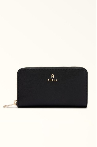 Usnjena denarnica z zadrgo