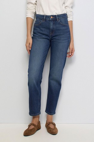 True slim fit cropped jeans hlače