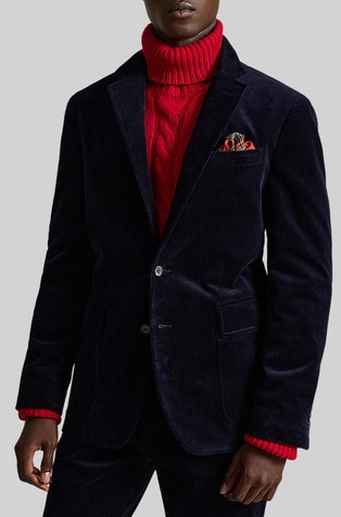 Polo Modern Stretch Corduroy Suit Jacket