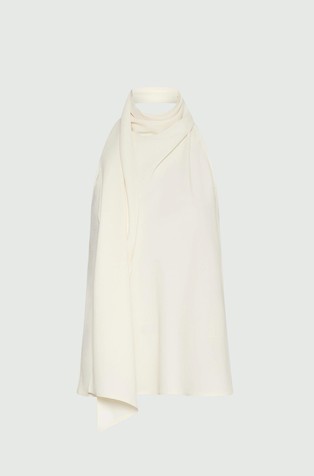 Art. 365 top z drapiranim ovratnikom iz envers satena