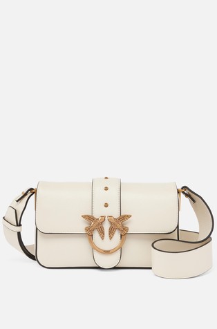 Mini Love Bag Slouchy usnjena torbica za čez ramo