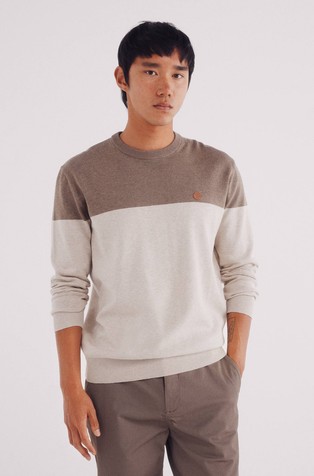 Basic color block jumper