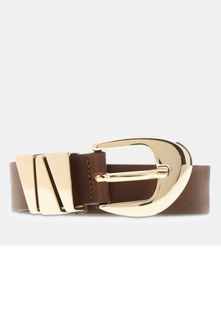 Leather belt