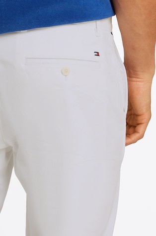 TOMMY HILFIGER Straight Fit Cotton Chinos White 4