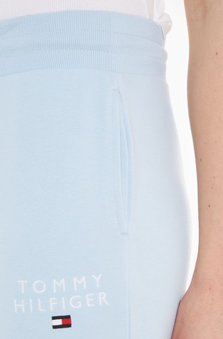 TOMMY HILFIGER Trenirka iz bombažne mešanice Modra - Blue 3