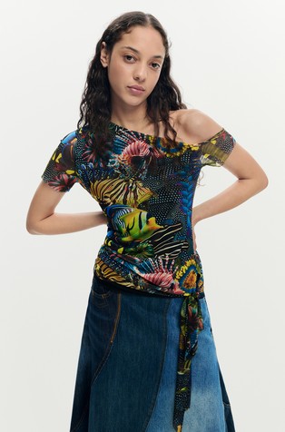 Vzorčasta majica oblikovalca Christiana Lacroixa