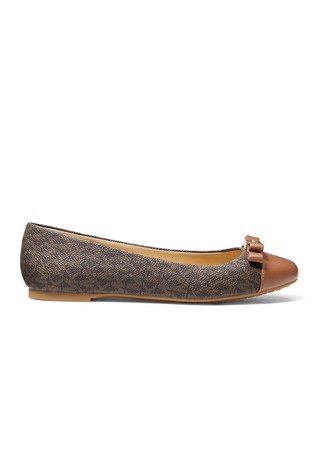 Andrea Logo Ballet Flat