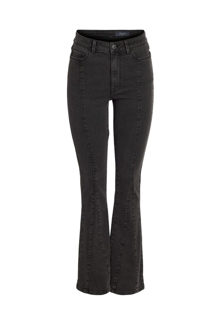 NOISY MAY NMANDY flared jeans Black 