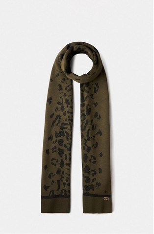 Pleten šal iz viskozne mešanice z lureks® vlakni