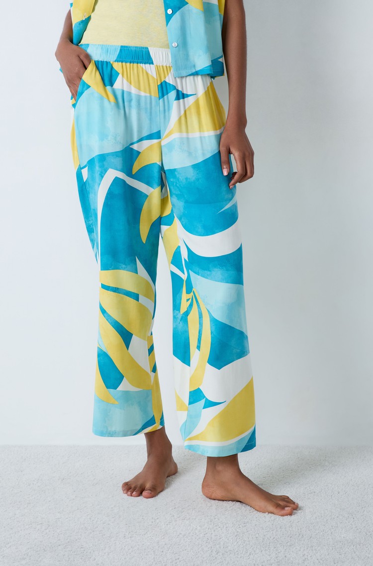 ETAM Editte Patterned Pyjama Trouser Multi 