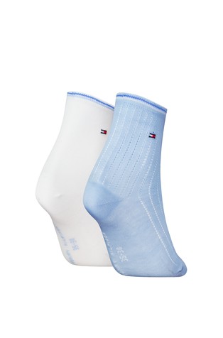 TOMMY HILFIGER Cottob-blend 2-pack White / Blue 2