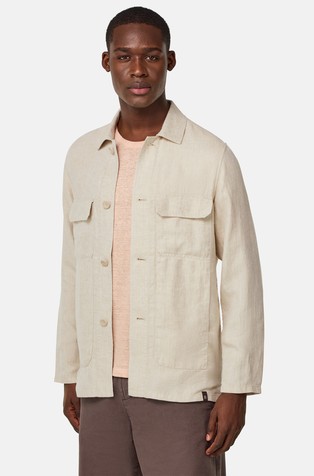 Bond Linen Shirt Jacket