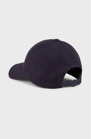 EMPORIO ARMANI Unisex baseball cap with logo Dark Blue 2