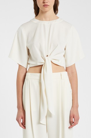 Art. 365 knot-detail blouse