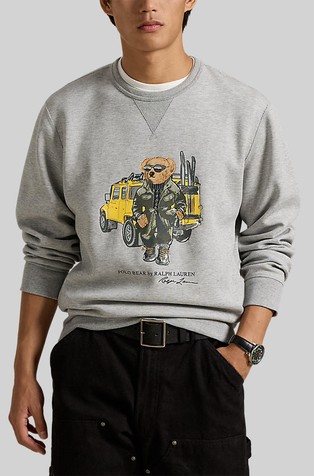 Polo Bear pulover iz bombažne mešanice