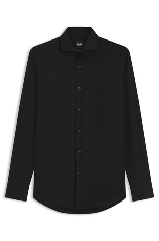 Slim-fit shirt in cotton twill