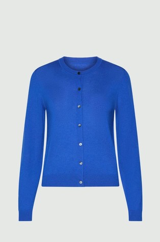 Extra fine merino wool cardigan