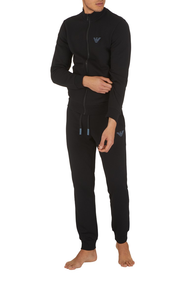 EMPORIO ARMANI Komplet jope in trenirke Črna - Black 